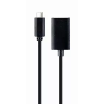 GEMBIRD USB Type-C to DisplayPort Adapter Cable, 4K, 15cm, Black