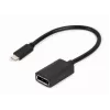GEMBIRD USB Type-C to DisplayPort Adapter Cable, 4K, 15cm, Black