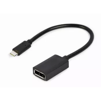 GEMBIRD USB Type-C to DisplayPort Adapter Cable, 4K, 15cm, Black