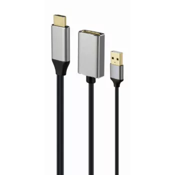 GEMBIRD Active 4K HDMI male to DisplayPort Female Adapter, Black