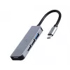 Gembird UHB-U3P1U2P3-01 4-Port USB Hub, 1x USB 3.1 + 3x USB 2.0