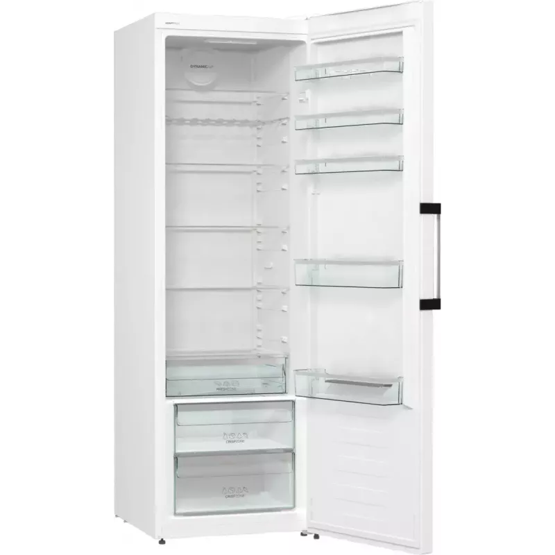 Freestanding fridge Gorenje R619EAW6 — 398 L, Energy class E, 1850×595×663 mm, white