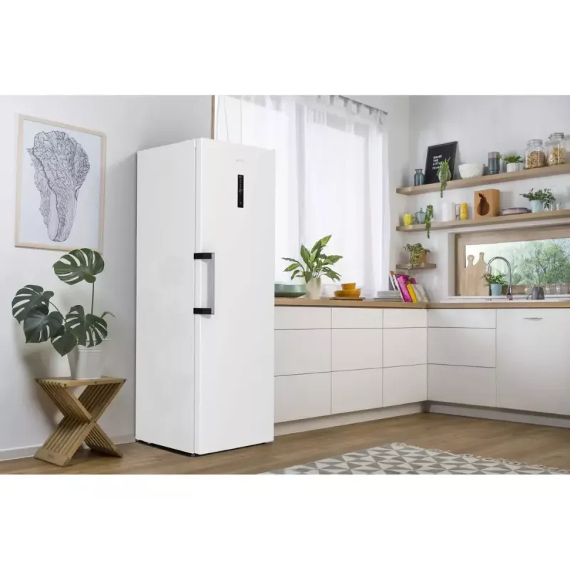 Freestanding fridge Gorenje R619EAW6 — 398 L, Energy class E, 1850×595×663 mm, white