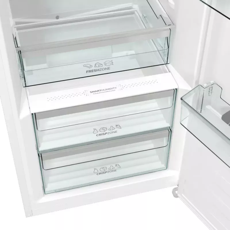 Freestanding fridge Gorenje R619EAW6 — 398 L, Energy class E, 1850×595×663 mm, white
