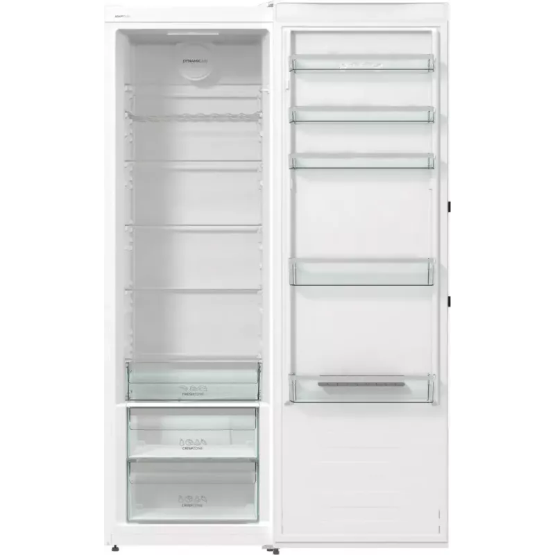 Freestanding fridge Gorenje R619EAW6 — 398 L, Energy class E, 1850×595×663 mm, white