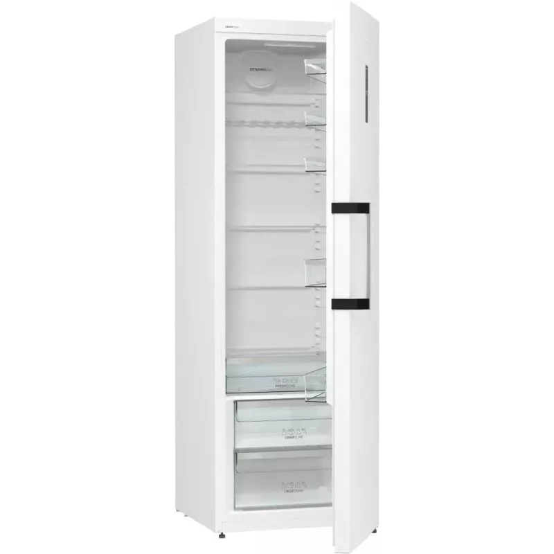 Freestanding fridge Gorenje R619EAW6 — 398 L, Energy class E, 1850×595×663 mm, white