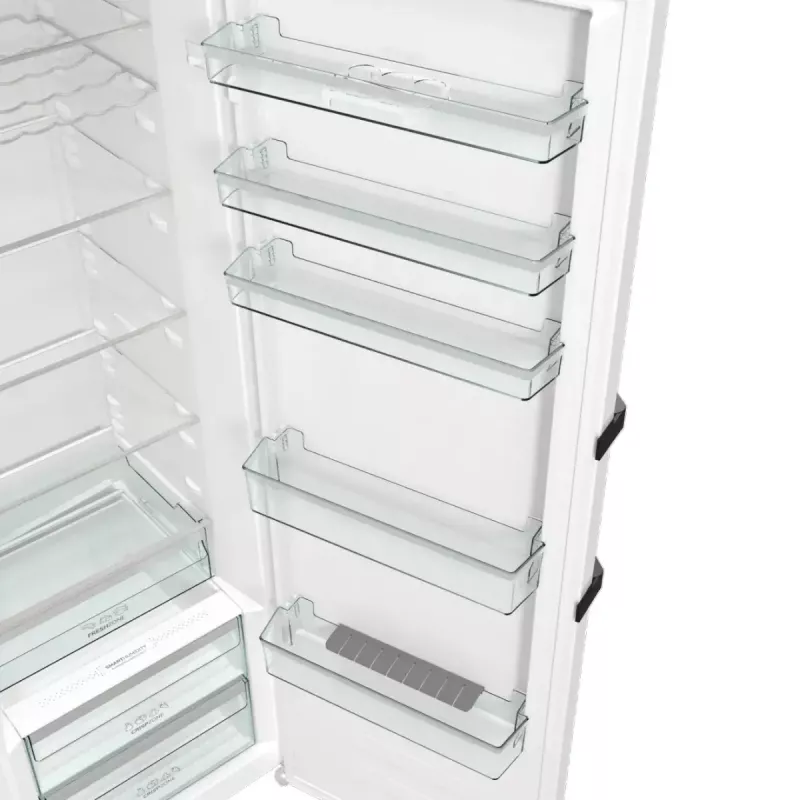 Freestanding fridge Gorenje R619EAW6 — 398 L, Energy class E, 1850×595×663 mm, white