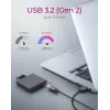 ICY BOX IB-CR404-C31 card reader Black
