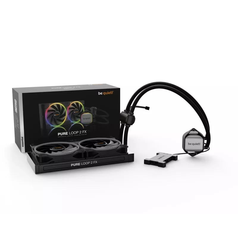 be quiet! Pure Loop 2 FX 280mm Processor All-in-one liquid cooler 14 cm Black 1 pc(s)