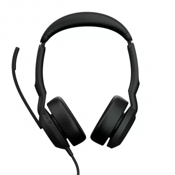 Jabra Evolve2 50 - USB-A MS Stereo, Wired, Office/Call center, 20 - 20000 Hz, 127 g, Headset, Black