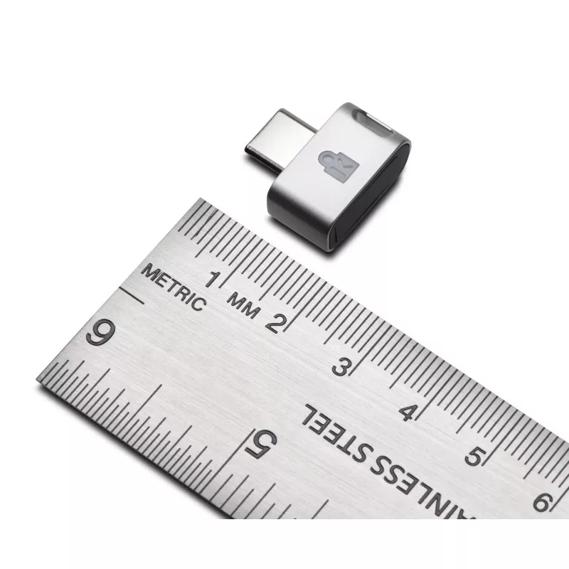 Kensington VeriMark Guard USB-C Fingerprint Security Key – FIDO2, WebAuthn/CTAP2, & FIDO U2F – Cross Platform