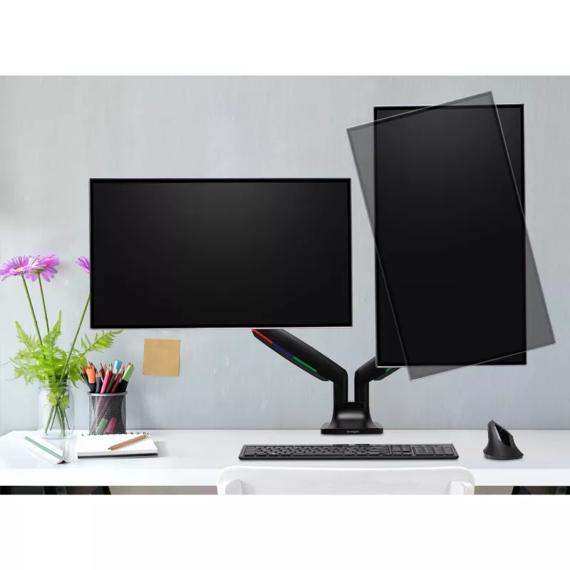 Dual Monitor Arm Kensington SmartFit One-Touch K59601WW