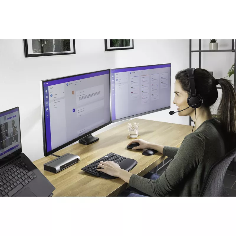 Dual Monitor Arm Kensington SmartFit One-Touch K59601WW