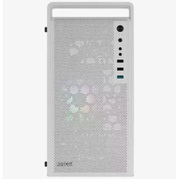 PC case AEROCOOL PGS CS-109-G-WT-v1 Mini Tower SPCC white — microATX, up to 26 cm GPU, FRGB, mesh front