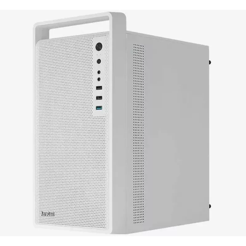 PC case AEROCOOL PGS CS-109-G-WT-v1 Mini Tower SPCC white — microATX, up to 26 cm GPU, FRGB, mesh front