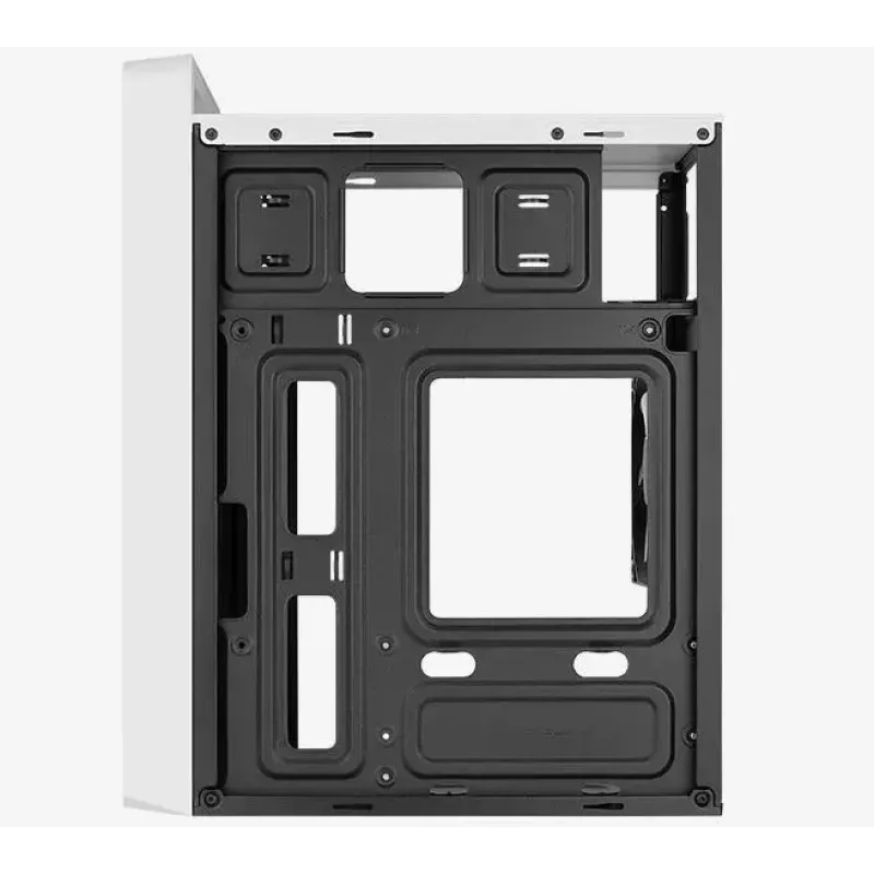 PC case AEROCOOL PGS CS-109-G-WT-v1 Mini Tower SPCC white — microATX, up to 26 cm GPU, FRGB, mesh front