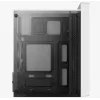 PC case AEROCOOL PGS CS-109-G-WT-v1 Mini Tower SPCC white — microATX, up to 26 cm GPU, FRGB, mesh front