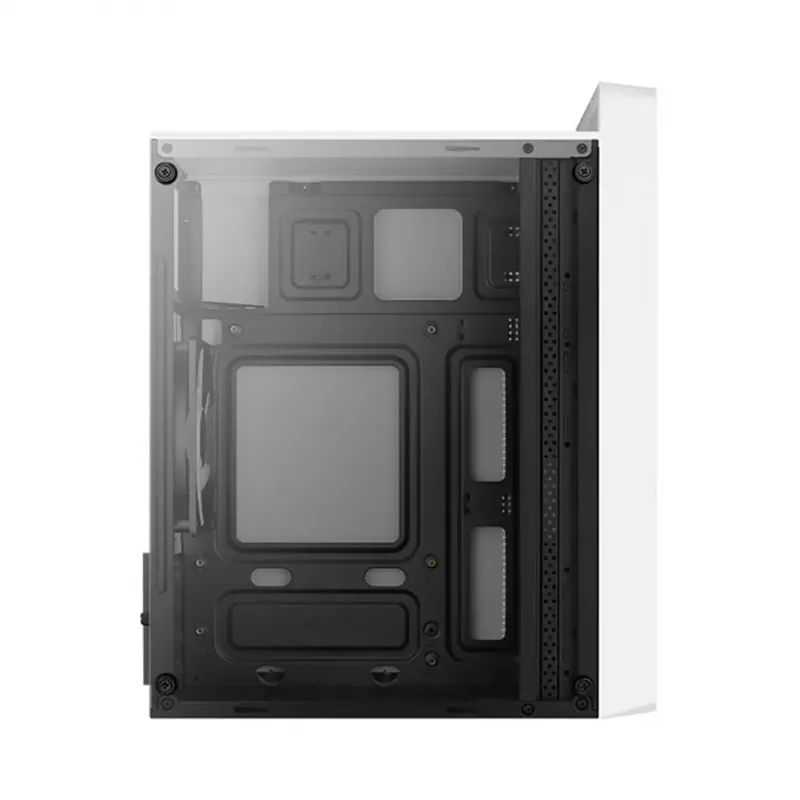 PC case AEROCOOL PGS CS-109-G-WT-v1 Mini Tower SPCC white — microATX, up to 26 cm GPU, FRGB, mesh front