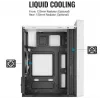 PC case AEROCOOL PGS CS-109-G-WT-v1 Mini Tower SPCC white — microATX, up to 26 cm GPU, FRGB, mesh front