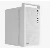 PC case AEROCOOL PGS CS-109-G-WT-v1 Mini Tower SPCC white — microATX, up to 26 cm GPU, FRGB, mesh front