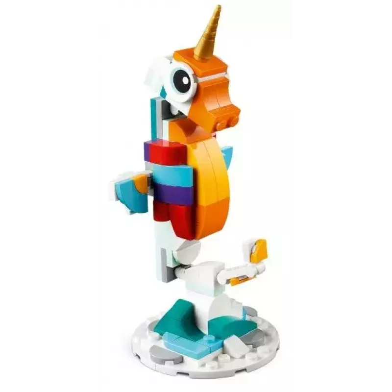 Construction toy LEGO Creator 3in1 31140 Magical Unicorn, 145 pieces, 130 mm height, age 7+