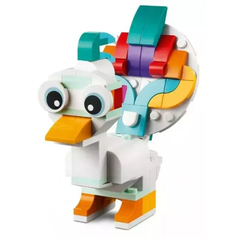 Construction toy LEGO Creator 3in1 31140 Magical Unicorn, 145 pieces, 130 mm height, age 7+