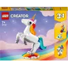 Construction toy LEGO Creator 3in1 31140 Magical Unicorn, 145 pieces, 130 mm height, age 7+