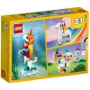 Construction toy LEGO Creator 3in1 31140 Magical Unicorn, 145 pieces, 130 mm height, age 7+