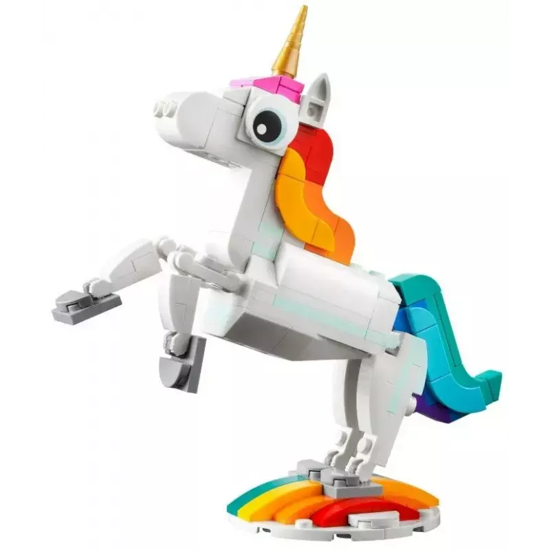 Construction toy LEGO Creator 3in1 31140 Magical Unicorn, 145 pieces, 130 mm height, age 7+