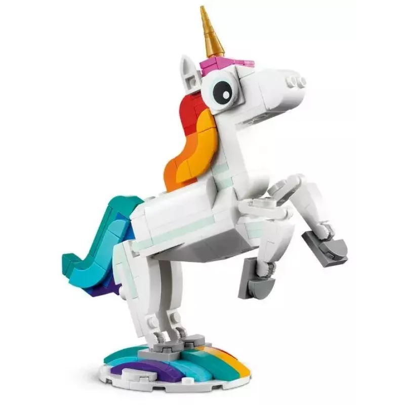 Construction toy LEGO Creator 3in1 31140 Magical Unicorn, 145 pieces, 130 mm height, age 7+