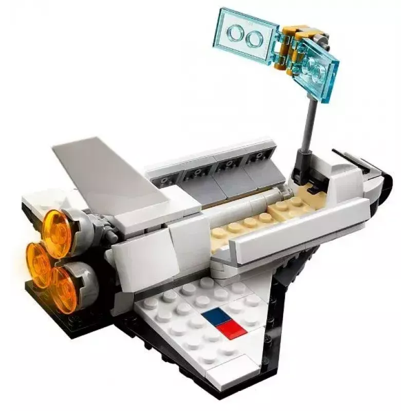 LEGO Creator 3-in-1 Space Shuttle building set 31134 — 144 pieces, for ages 6+, 160×120×60 mm