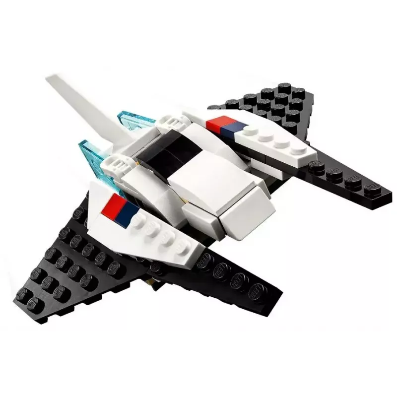 LEGO Creator 3-in-1 Space Shuttle building set 31134 — 144 pieces, for ages 6+, 160×120×60 mm