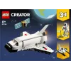 LEGO Creator 3-in-1 Space Shuttle building set 31134 — 144 pieces, for ages 6+, 160×120×60 mm