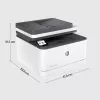 HP LaserJet Pro MFP 3102fdn Printer, Laser, Mono printing, 1200 x 1200 DPI, A4, Direct printing, White