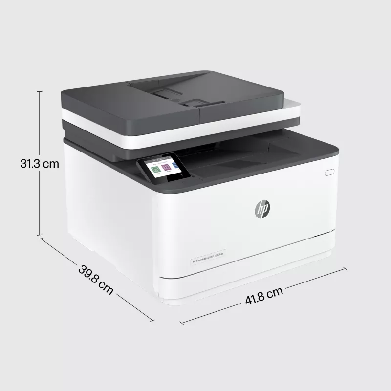HP LaserJet Pro MFP 3102fdn Printer, Laser, Mono printing, 1200 x 1200 DPI, A4, Direct printing, White
