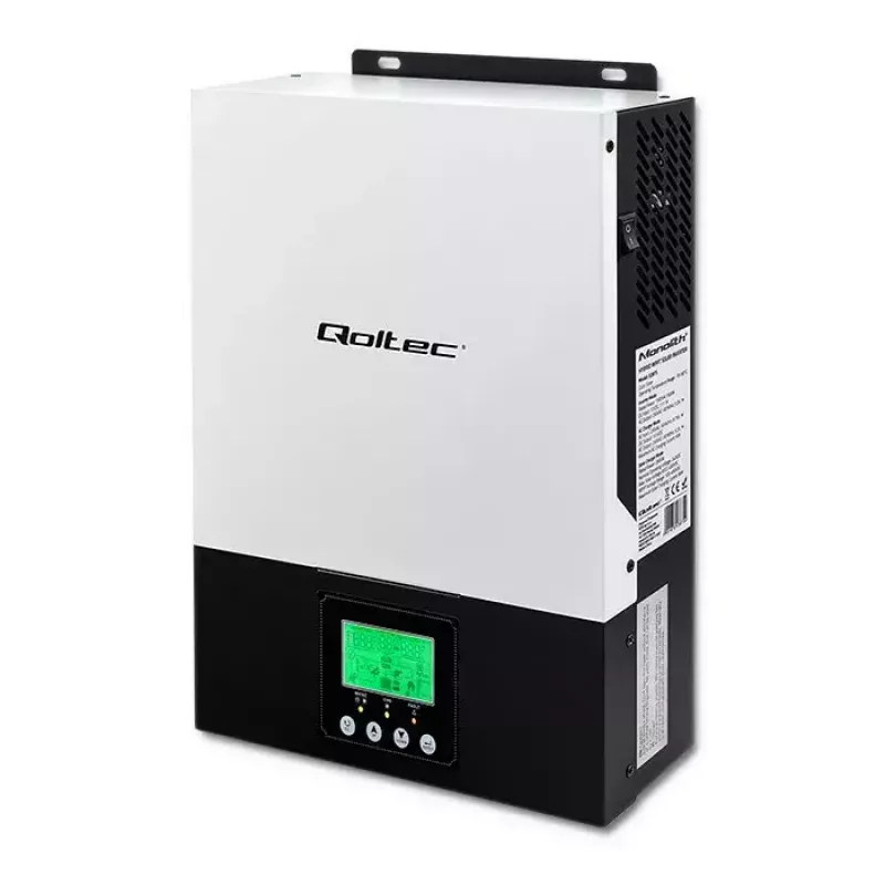 Hybrid Off‑Grid Solar Inverter QOLTEC 3KVA 2.4kW 80A
