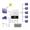Hybrid Off‑Grid Solar Inverter QOLTEC 3KVA 2.4kW 80A