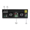 Hybrid Off‑Grid Solar Inverter QOLTEC 3KVA 2.4kW 80A