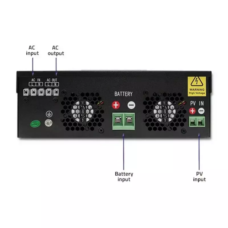 Hybrid Off‑Grid Solar Inverter QOLTEC 3KVA 2.4kW 80A