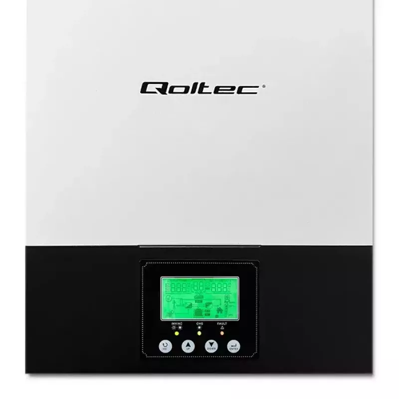 Hybrid Off‑Grid Solar Inverter QOLTEC 3KVA 2.4kW 80A