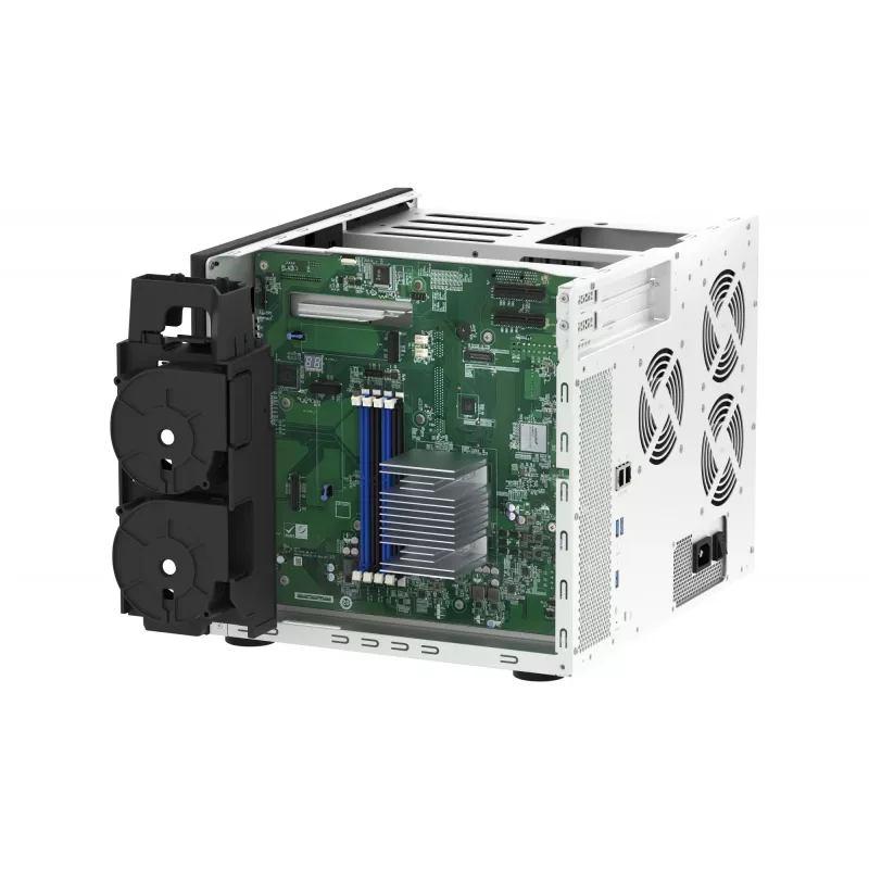 QNAP TS-1655 NAS Tower Intel Atom® C5125 8 GB DDR4 0 TB QNAP Turbo System Black