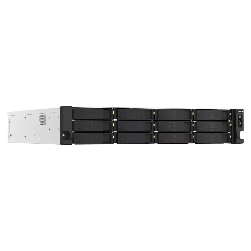 QNAP TS-H1887XU-RP NAS Rack (2U) Intel Xeon E E-2336 32 GB DDR4 0 TB QuTS hero Black, White