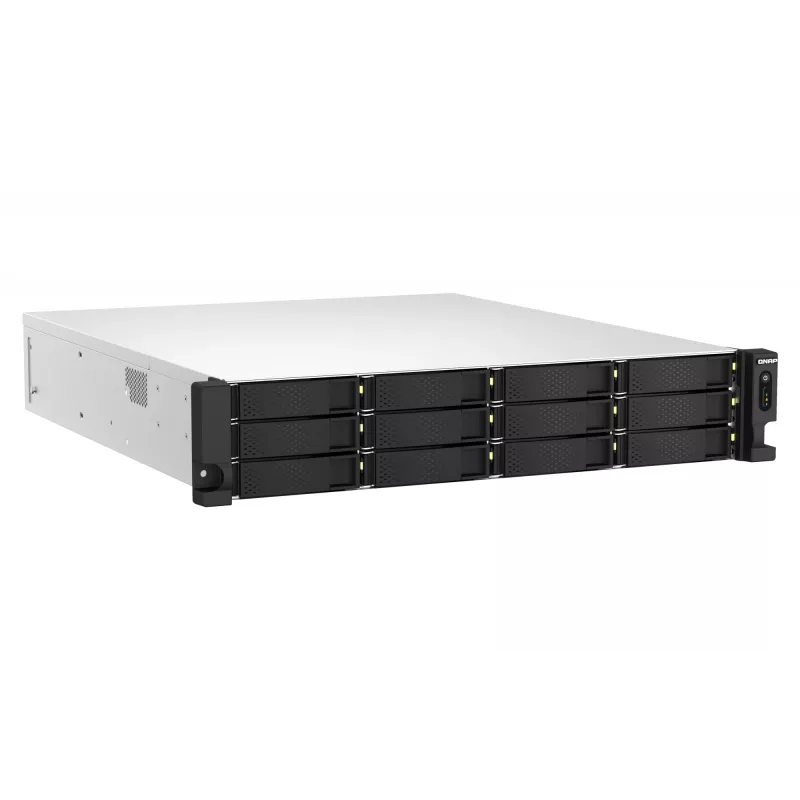 QNAP TS-H1887XU-RP NAS Rack (2U) Intel Xeon E E-2336 32 GB DDR4 0 TB QuTS hero Black, White