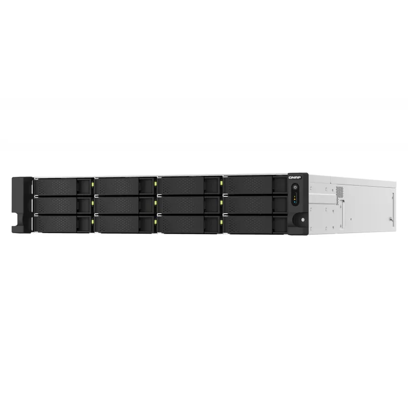 QNAP TS-H1887XU-RP NAS Rack (2U) Intel Xeon E E-2336 32 GB DDR4 0 TB QuTS hero Black, White