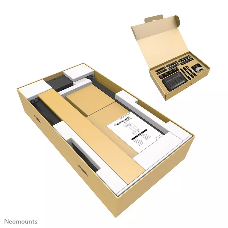 Neomounts FL55-875BL1 TV trolley 55-100 inch - motorised - TÜV