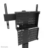 Neomounts FL50S-825BL1 TV trolley 37-75 inch - TÜV, Black, Fixed floor stand, Steel, 70 kg, 94 cm (37 inch), 190.5 cm (75 inch)