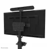 Neomounts FL50S-825BL1 TV trolley 37-75 inch - TÜV, Black, Fixed floor stand, Steel, 70 kg, 94 cm (37 inch), 190.5 cm (75 inch)