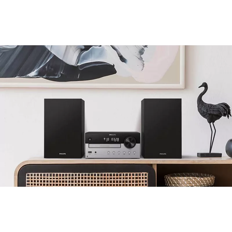 Philips TAM4205 Home audio micro system 60 W Black, Silver