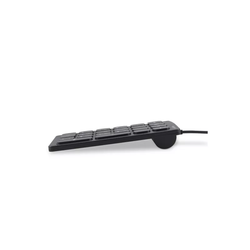 Kensington Wired Numeric Keypad, USB, 21, Laptop/PC, Black