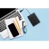 Kensington Wired Numeric Keypad, USB, 21, Laptop/PC, Black